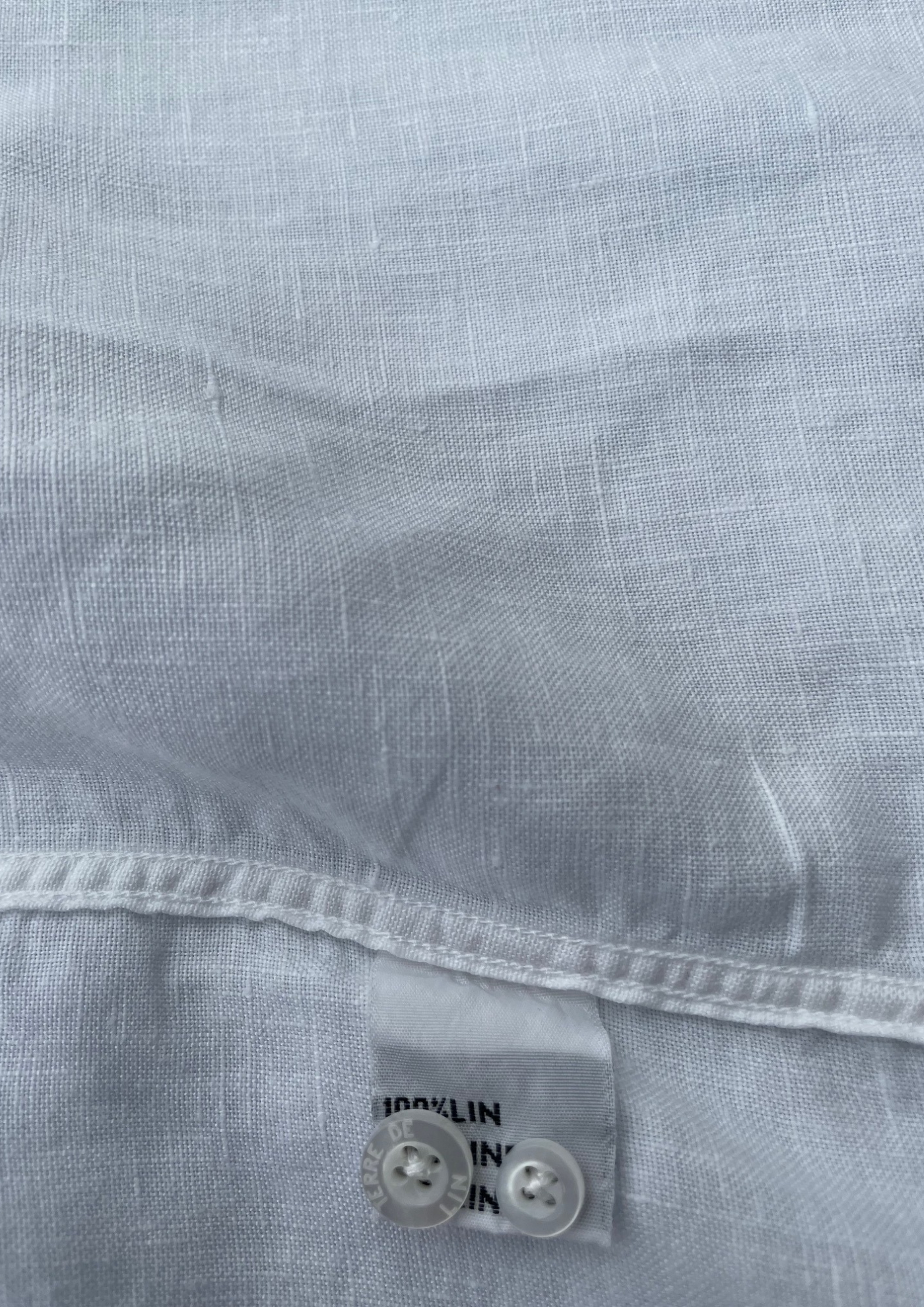 🌟 Chemise en lin blanche Taille XS 🌟