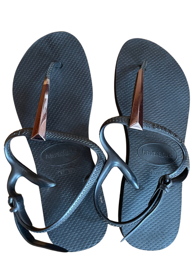 🌟 Sandales noires Pointure 37 🌟