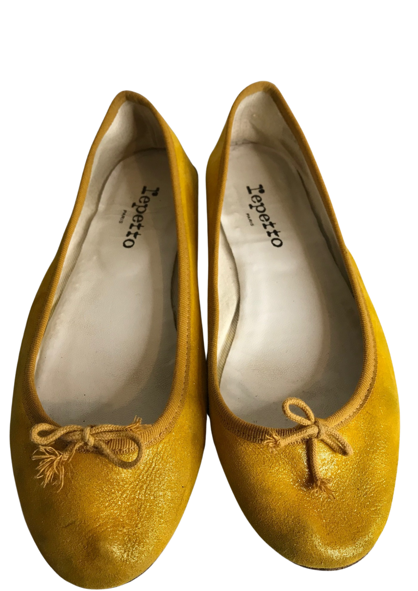 🌼 Ballerines Repetto jaunes en cuir Pointure 37 🌼