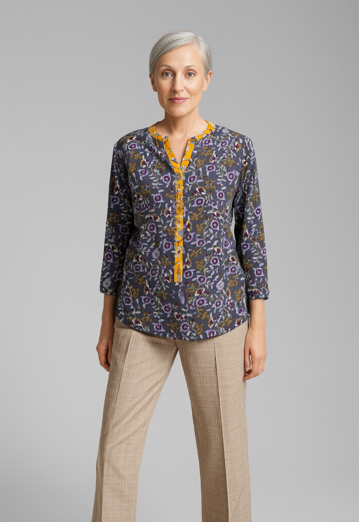 🌼 Blouse fleurie élégante Taille 40 🌼