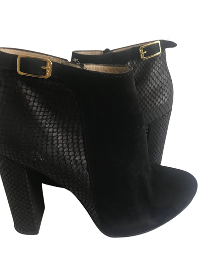 💥 Bottines élégantes en cuir et daim Pointure 36💥