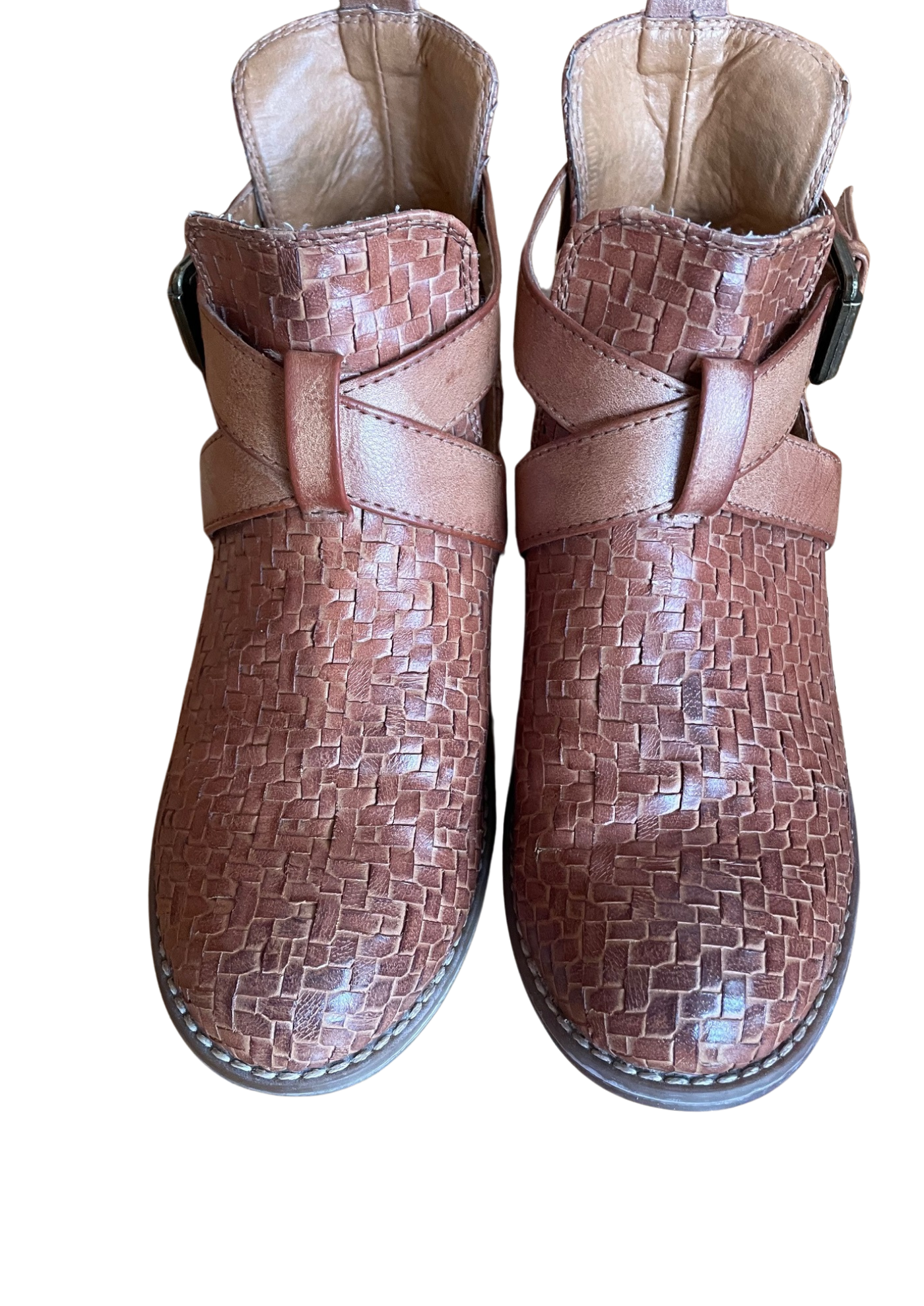 👜 Superbes bottines tressées Pointure 37 👜