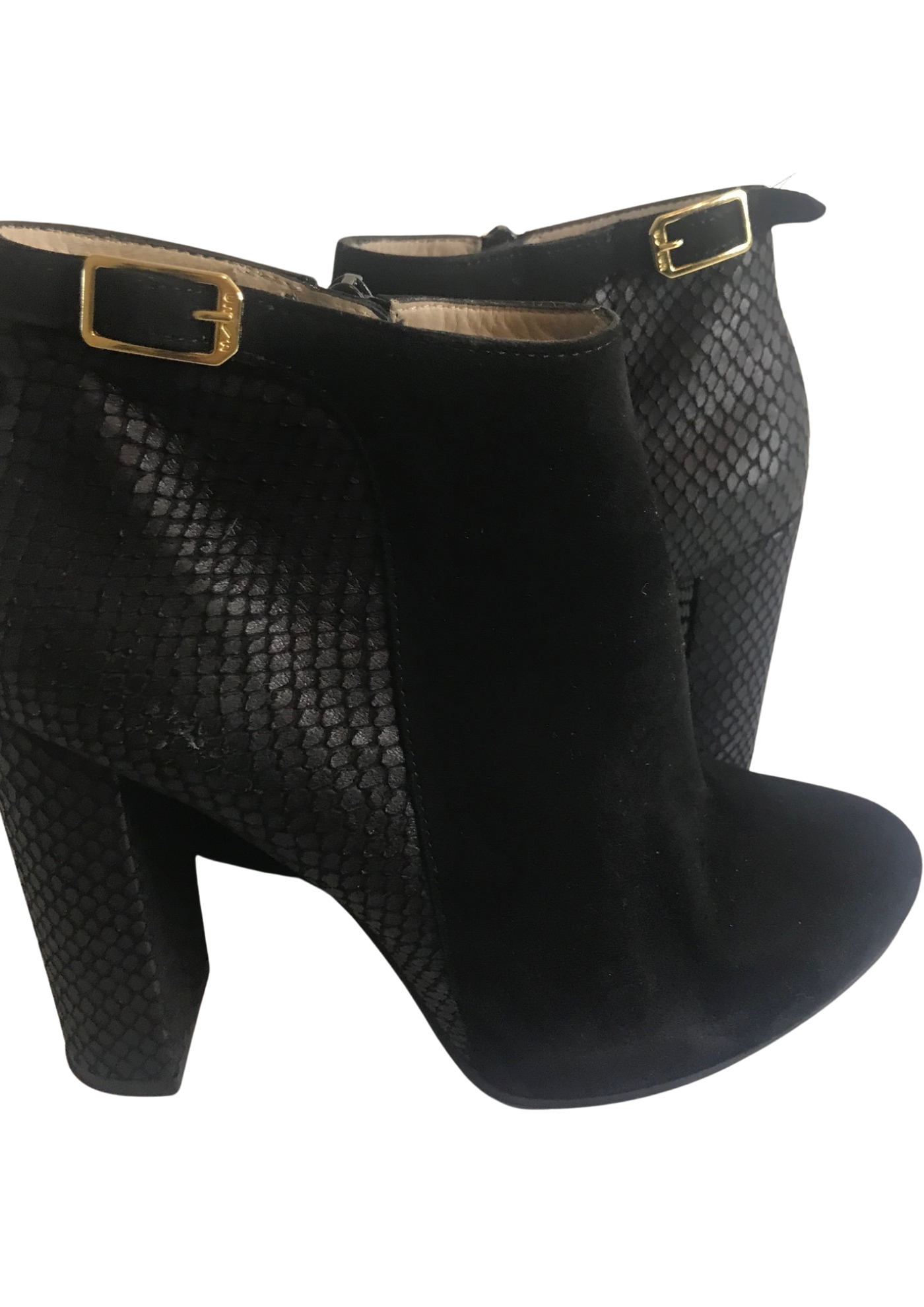 💥 Bottines élégantes en cuir et daim Pointure 36💥