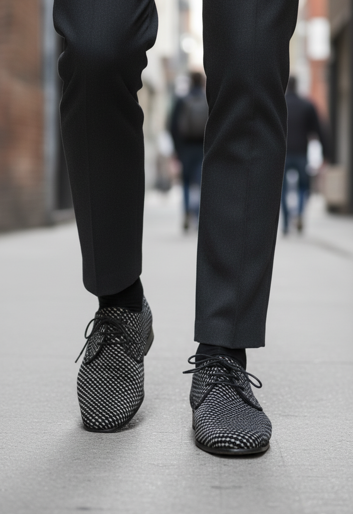 👞 Chaussures à motifs en velours — Pointure 40,5