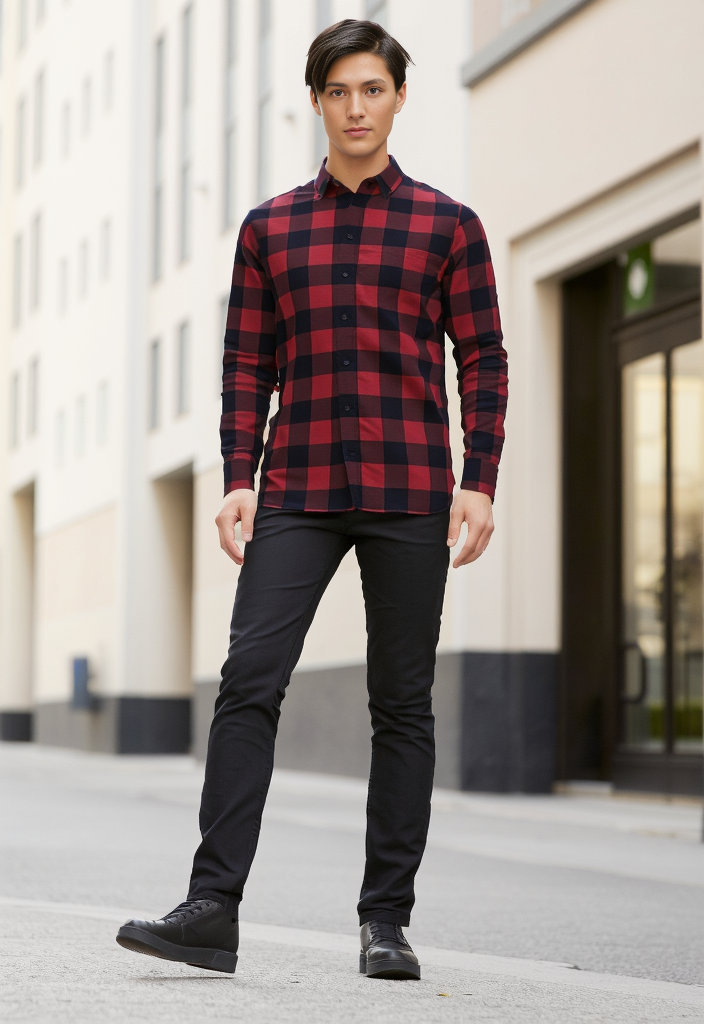 🧥 Chemise à carreaux Taille S 🧥
