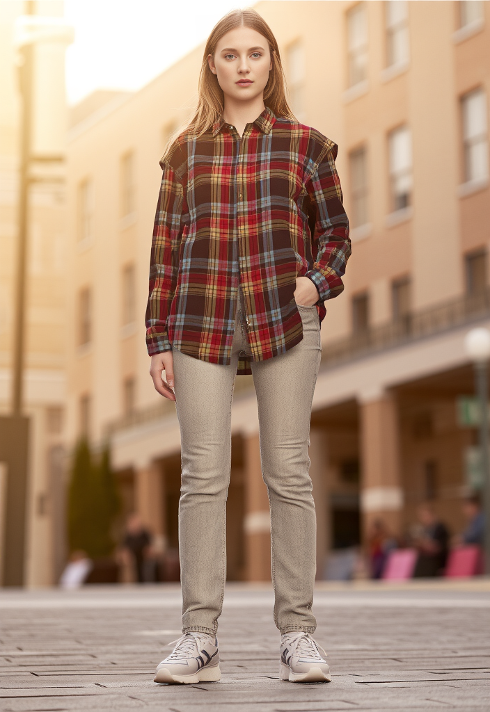 🧥 Chemise à carreaux Taille 36 🧥
