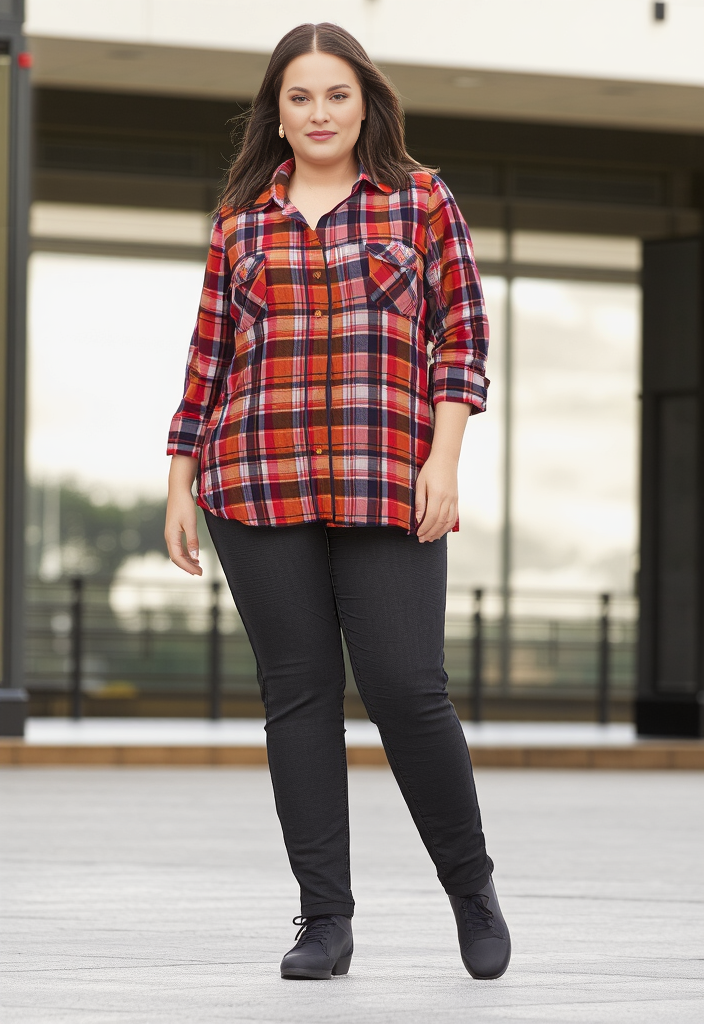 🌟 Chemise à carreaux Taille 48🌟