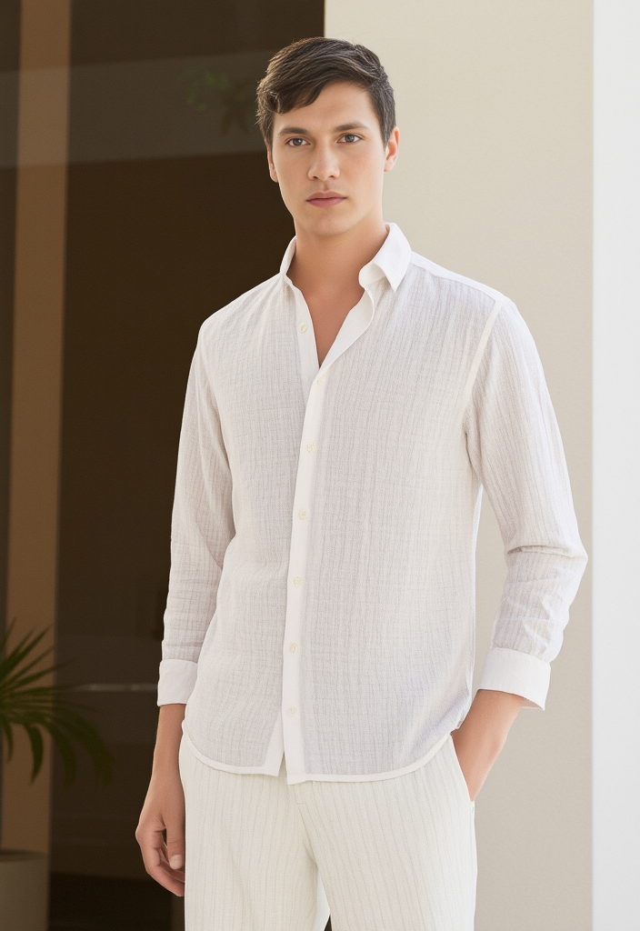 🌟 Chemise en lin blanche Taille XS 🌟