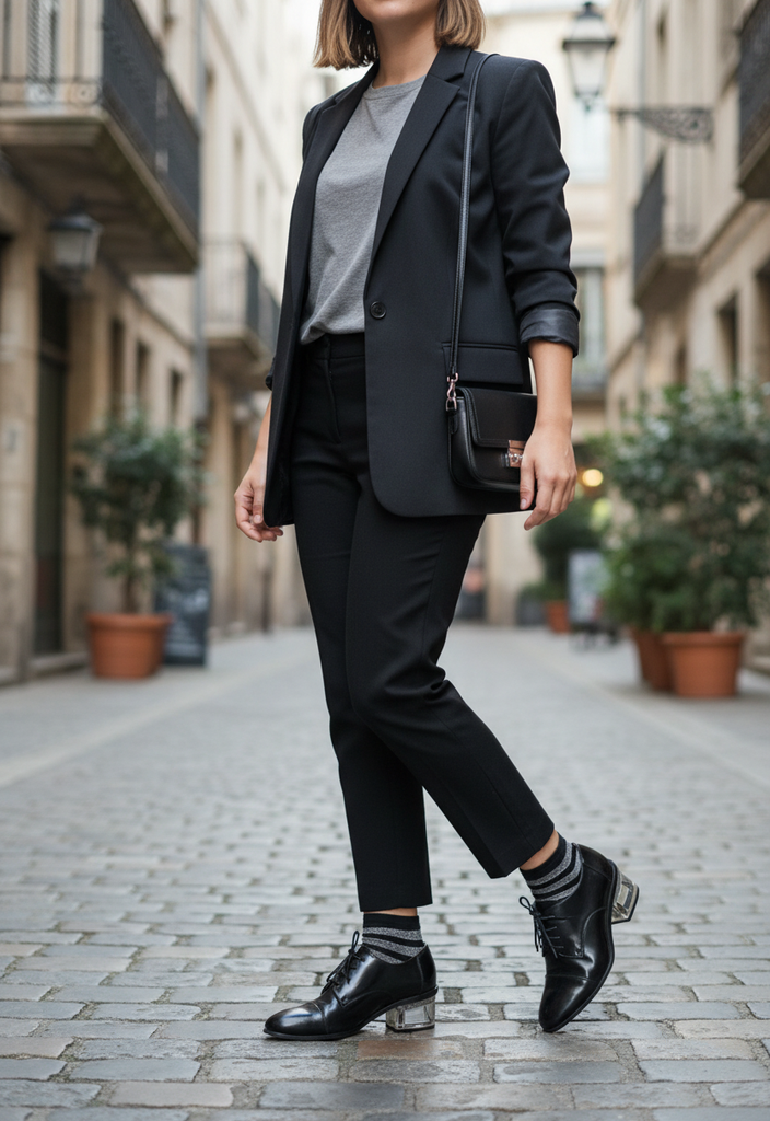 🖤 Derbies à talons ajourés Pointure 41 🖤