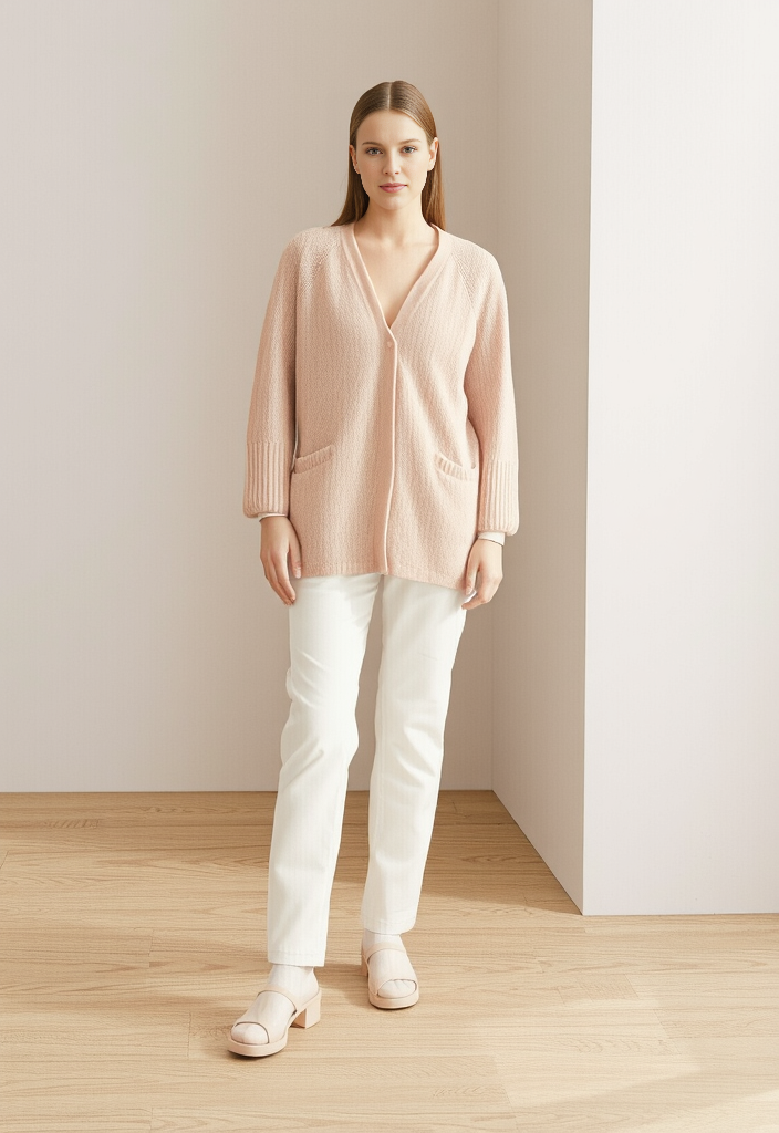 Gilet pailleté en mohair mélangé Taille 42