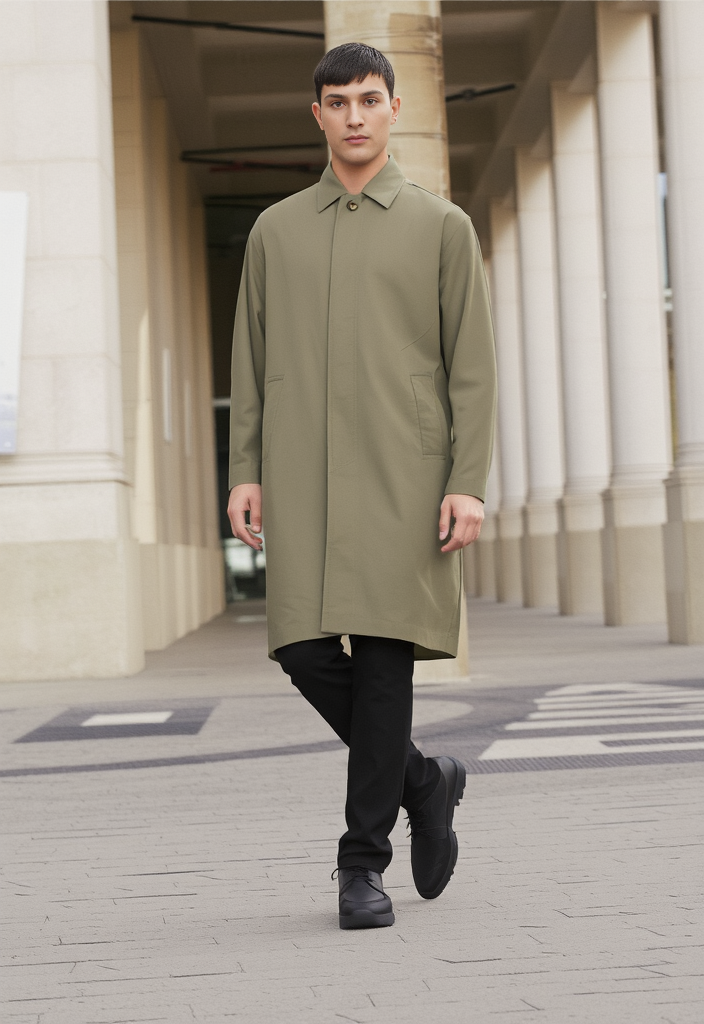 🔹 Imperméable classique Taille M 🔹