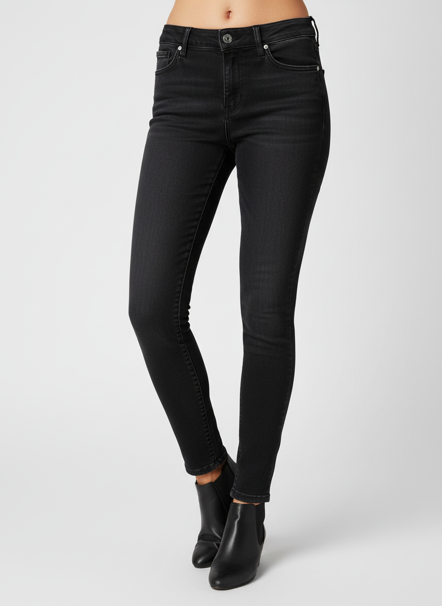 🖤 Jean Slim 7/8ème – Taille 36 👖✨