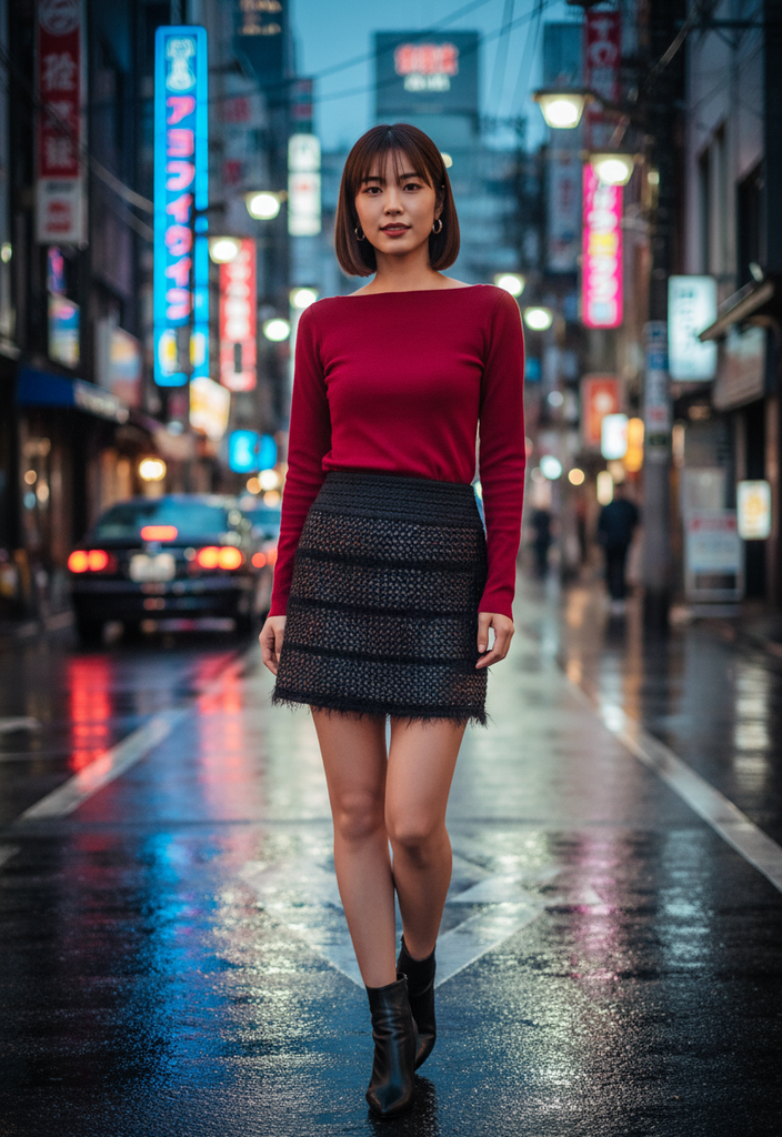 ✨Mini Jupe Noire Effet Paille & Plumes – Tendance Couture Taille 36 ✨