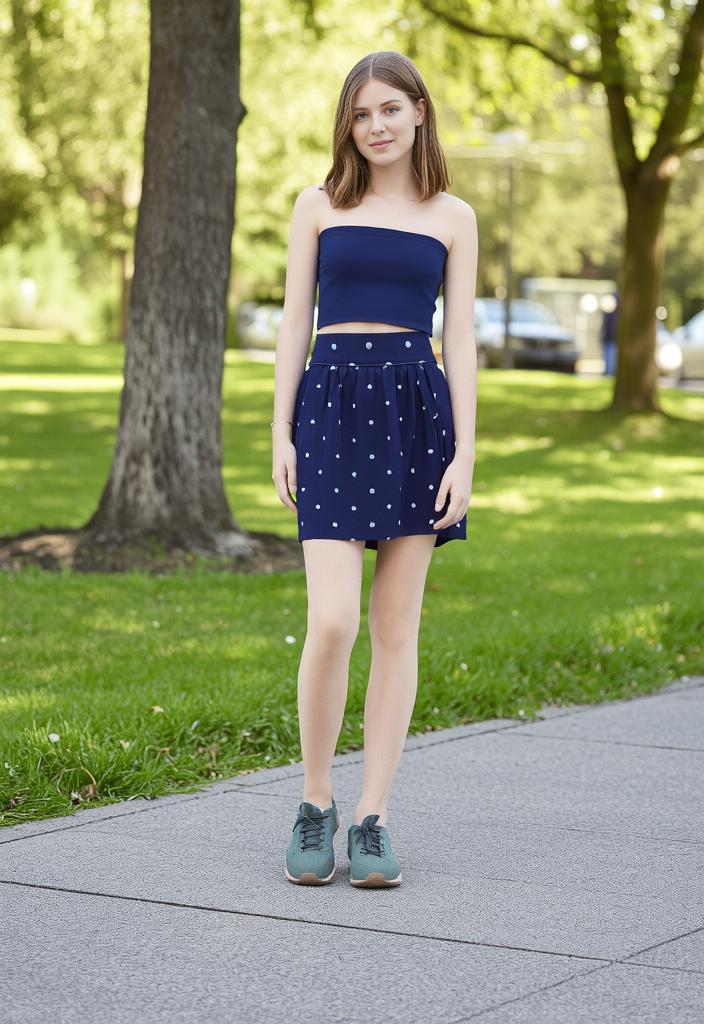 🌀 Jupe à pois élégante Taille 40 🌀