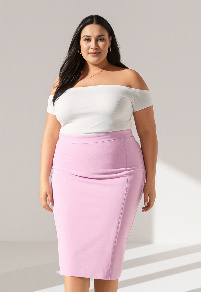 🎀 Jupe élégante rose Taille 44 🎀