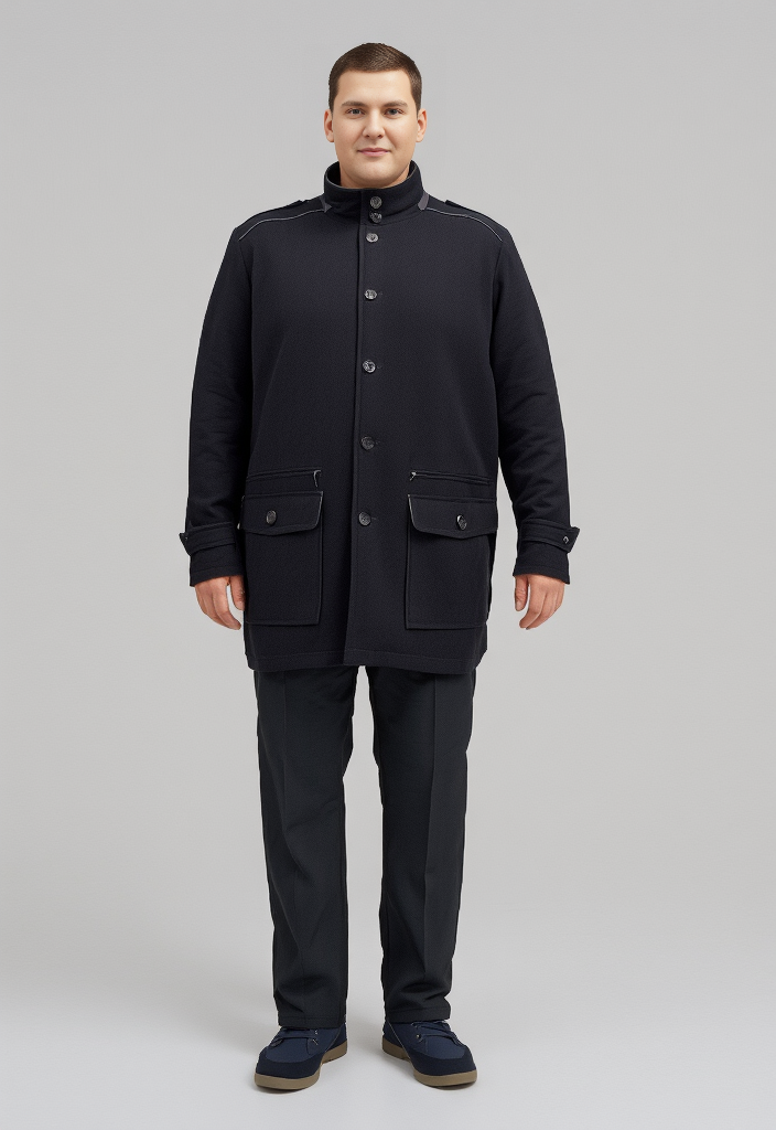 💥 Manteau élégant en laine Taille XXXL💥