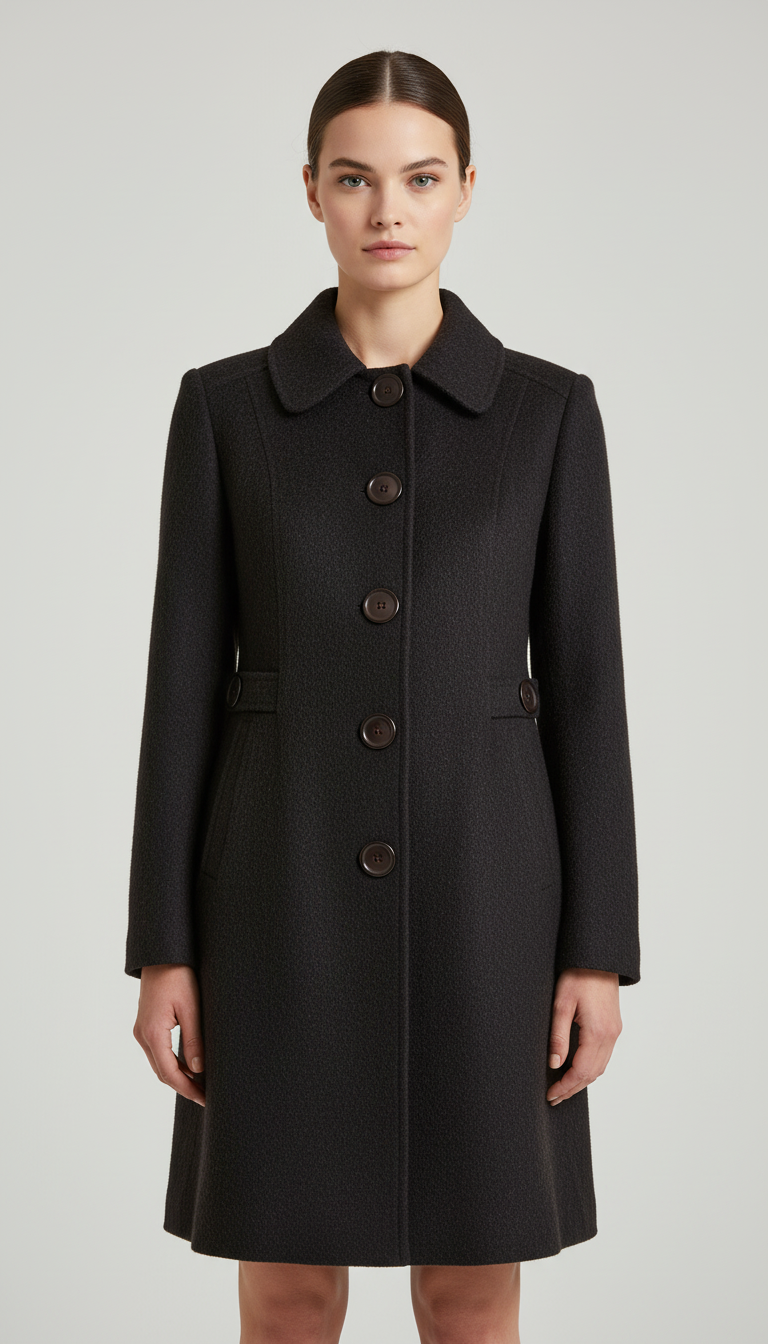 🧥 Manteau en laine &mohair Taille 38 ✨