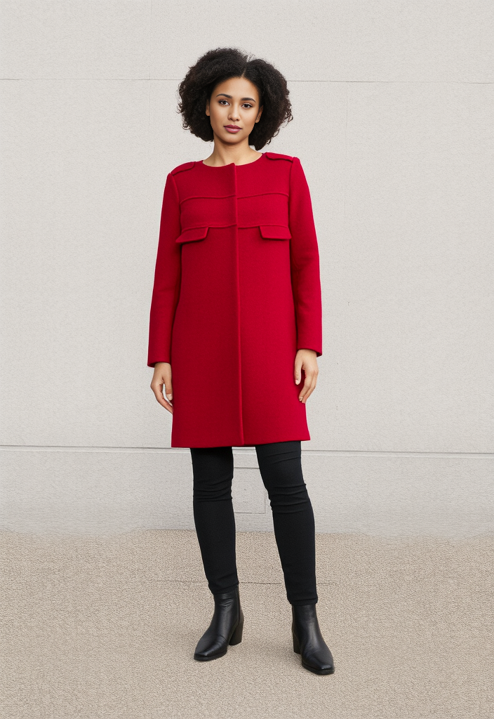💥 Manteau élégant  laine et cachemire Taille 38 💥