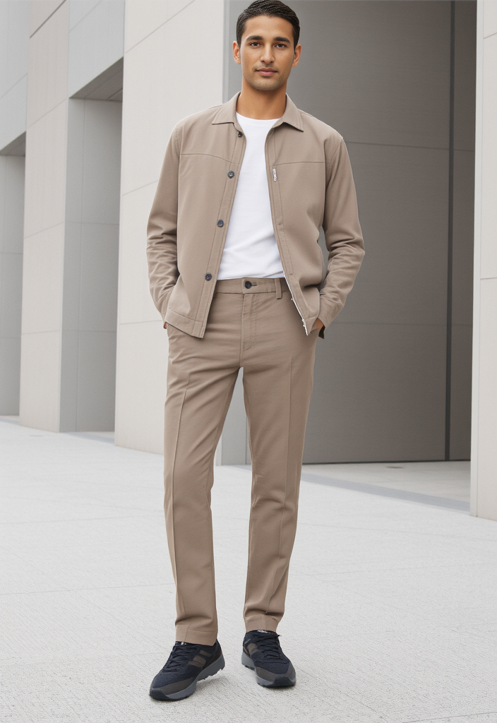 👖 Pantalon Chino Beige – Taille S 🌟