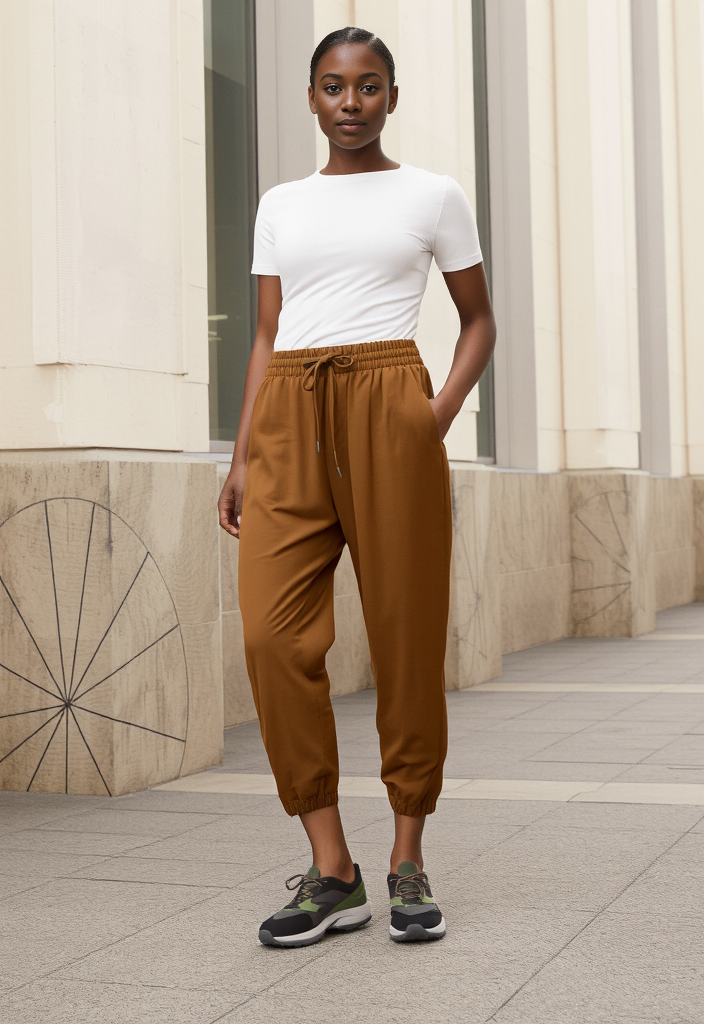 👖✨ Pantalon cognac  – Taille XL (Neuf) ✨👖