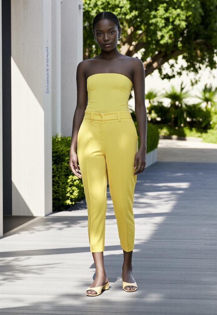 🌟 Pantalon jaune Taille 36 🌟