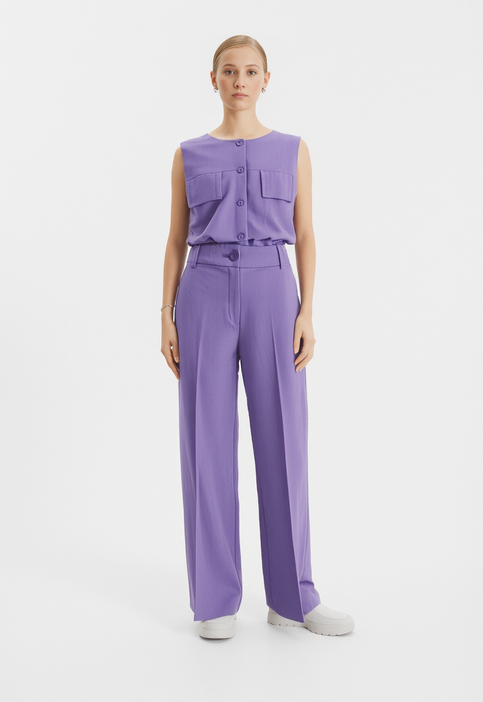 🌟 Pantalon lilas élégant Taille 40🌟
