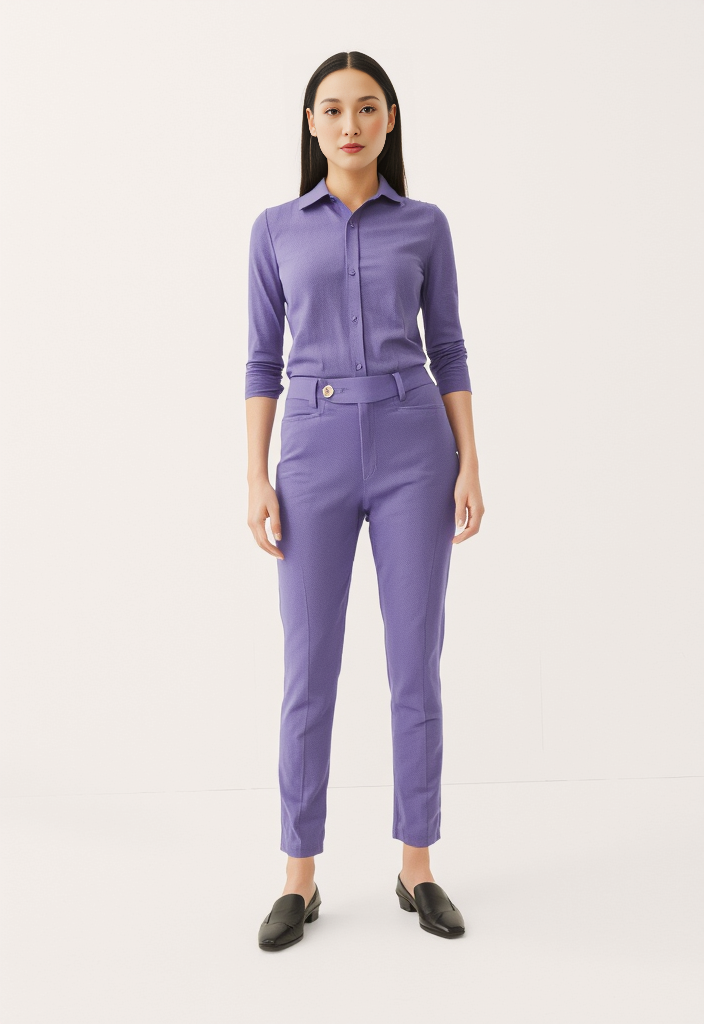 💥 Pantalon violet Taille 34 💥