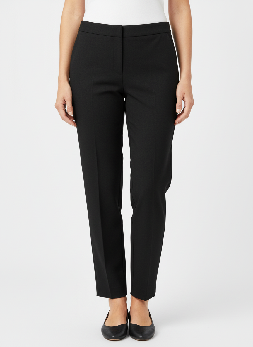 ✨ Pantalon Large en Laine Vierge Taille 40 🖤👖