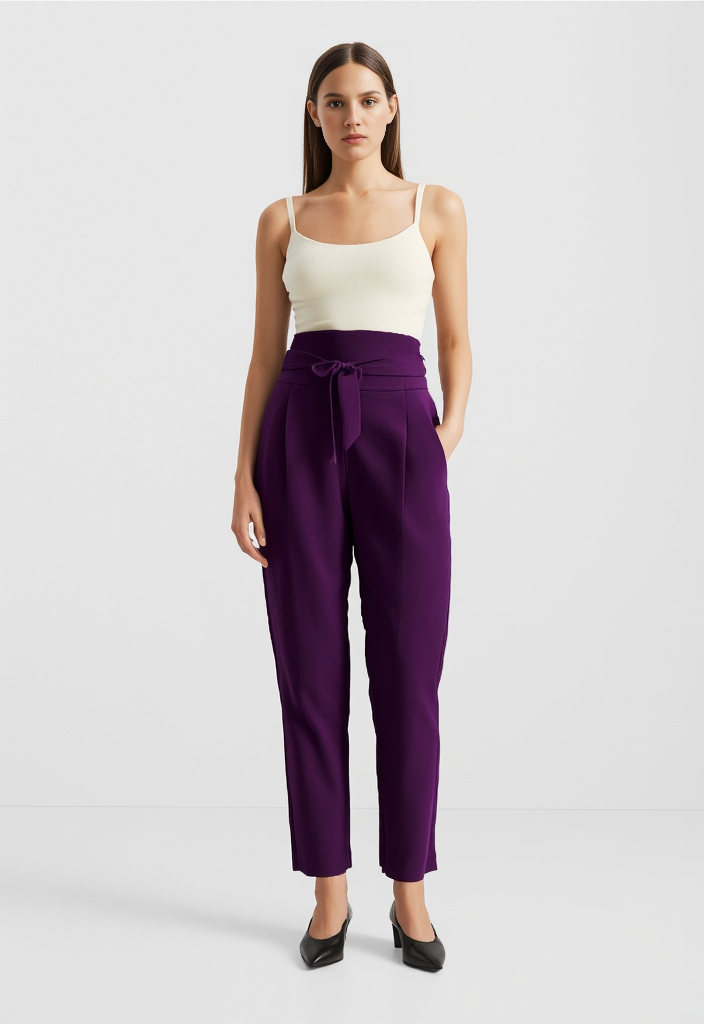 💥 Pantalon Taille Haute Taille 36 💥