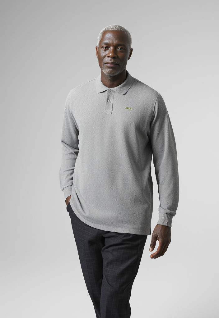 🐊 Polo bleu clair Taille XL 🐊