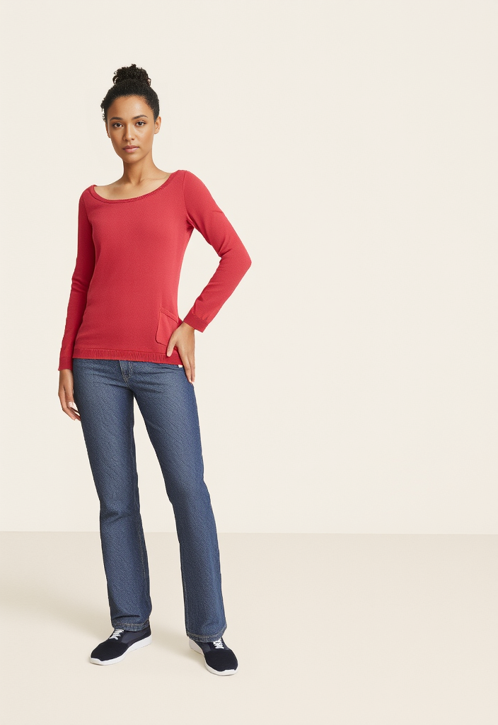 🧶 Pull  Rose Corail 🎀 – Taille 36