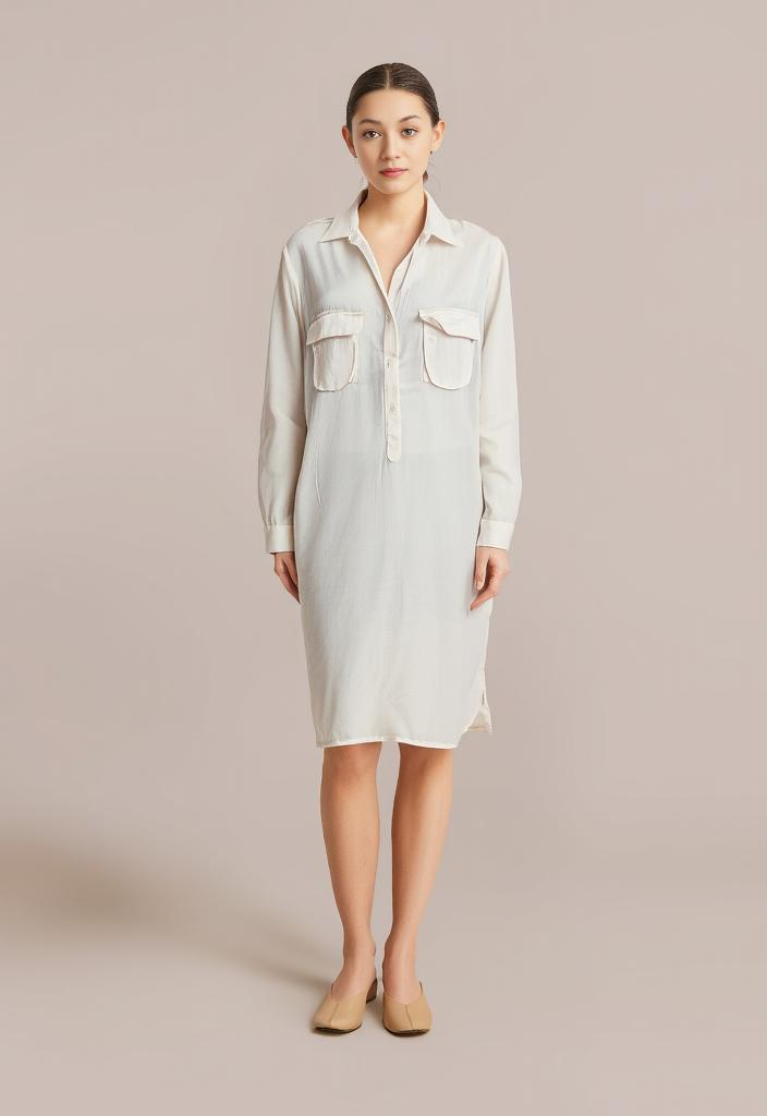 🎀 Robe blanche Taille 36 Free for Humanity 🎀 – Papaye et Domino