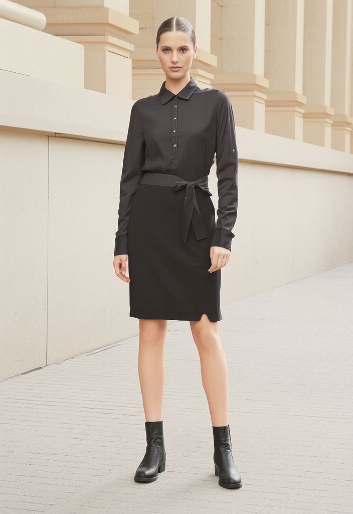 🌟 Robe bi-matière Taille 38 🌟