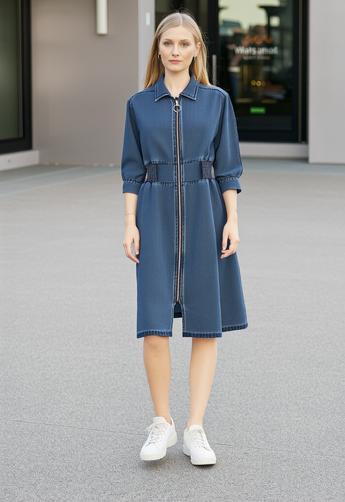 🌟 Superbe robe en jean Taille 42 🌟