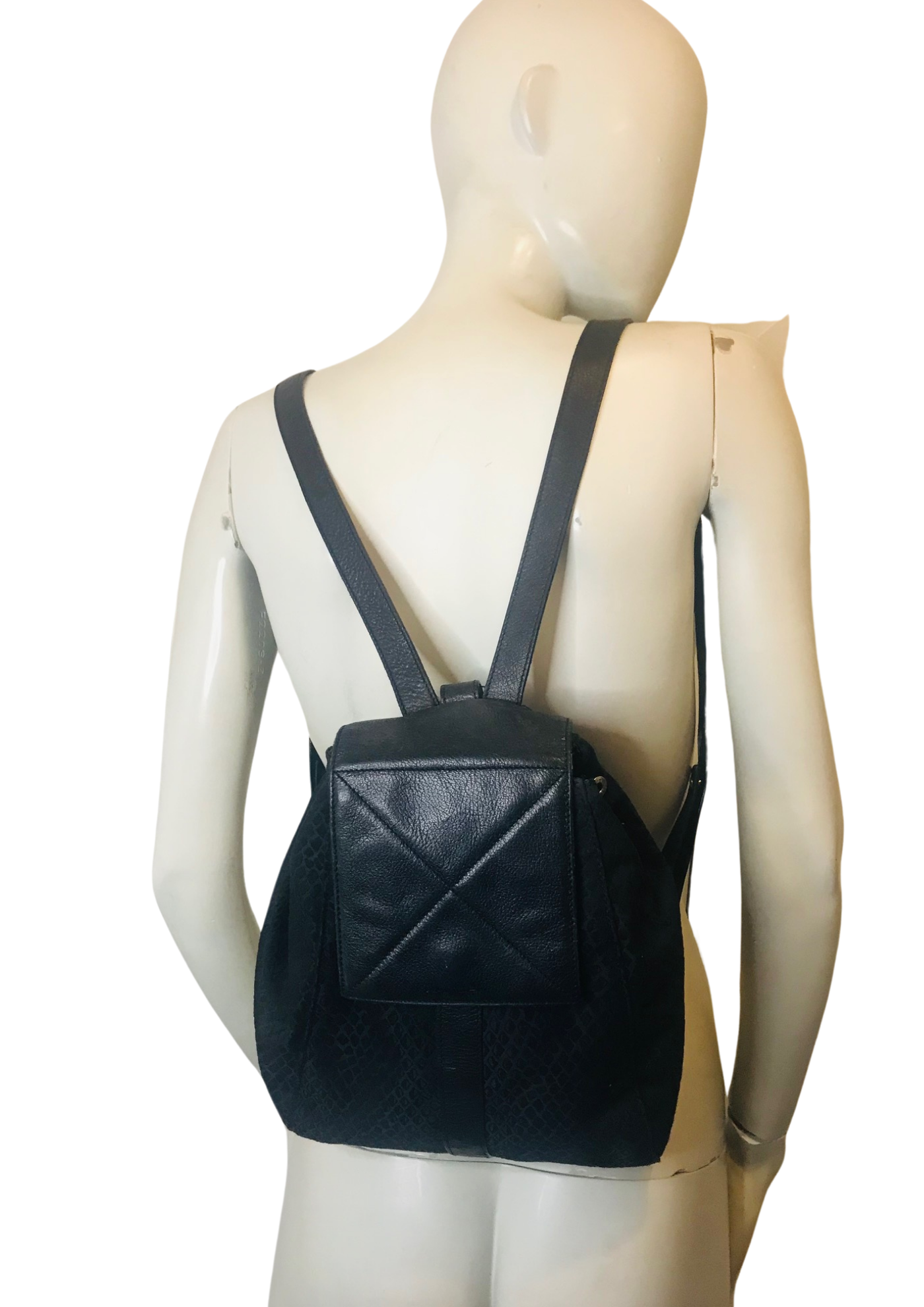 👜 Sac à dos noirbi-matière 👜