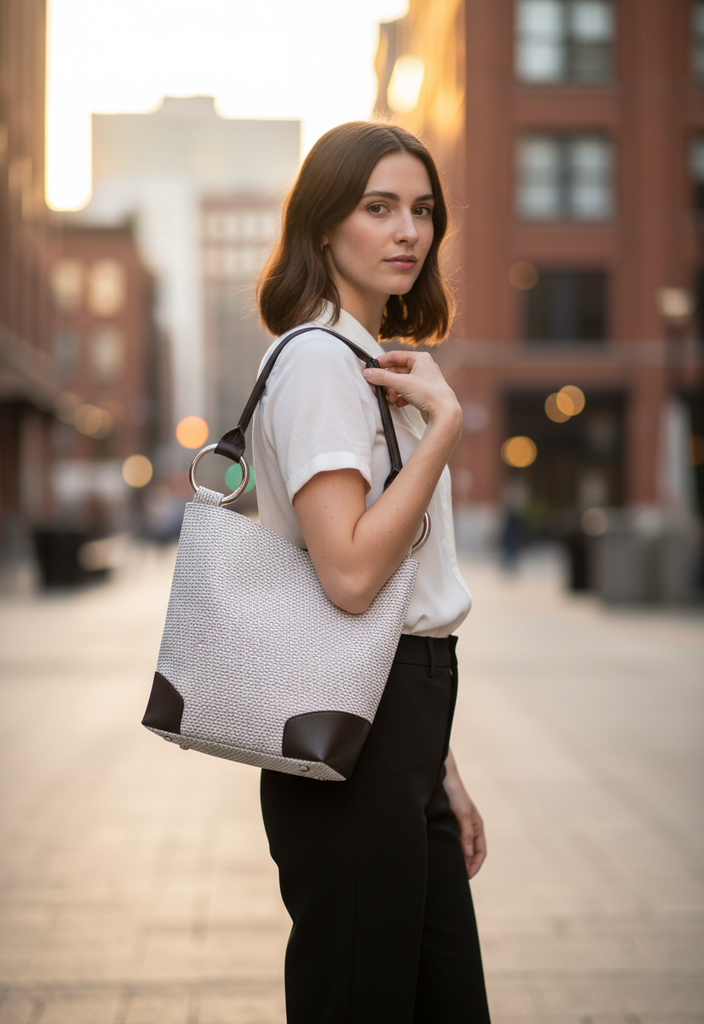 👜 Sac cabas beige texturé – Élégance naturelle & chic intemporel 🤍