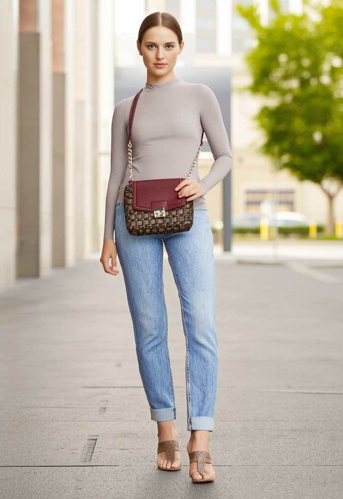 👜 Magnifique sac tressé avec rabat rouge👜