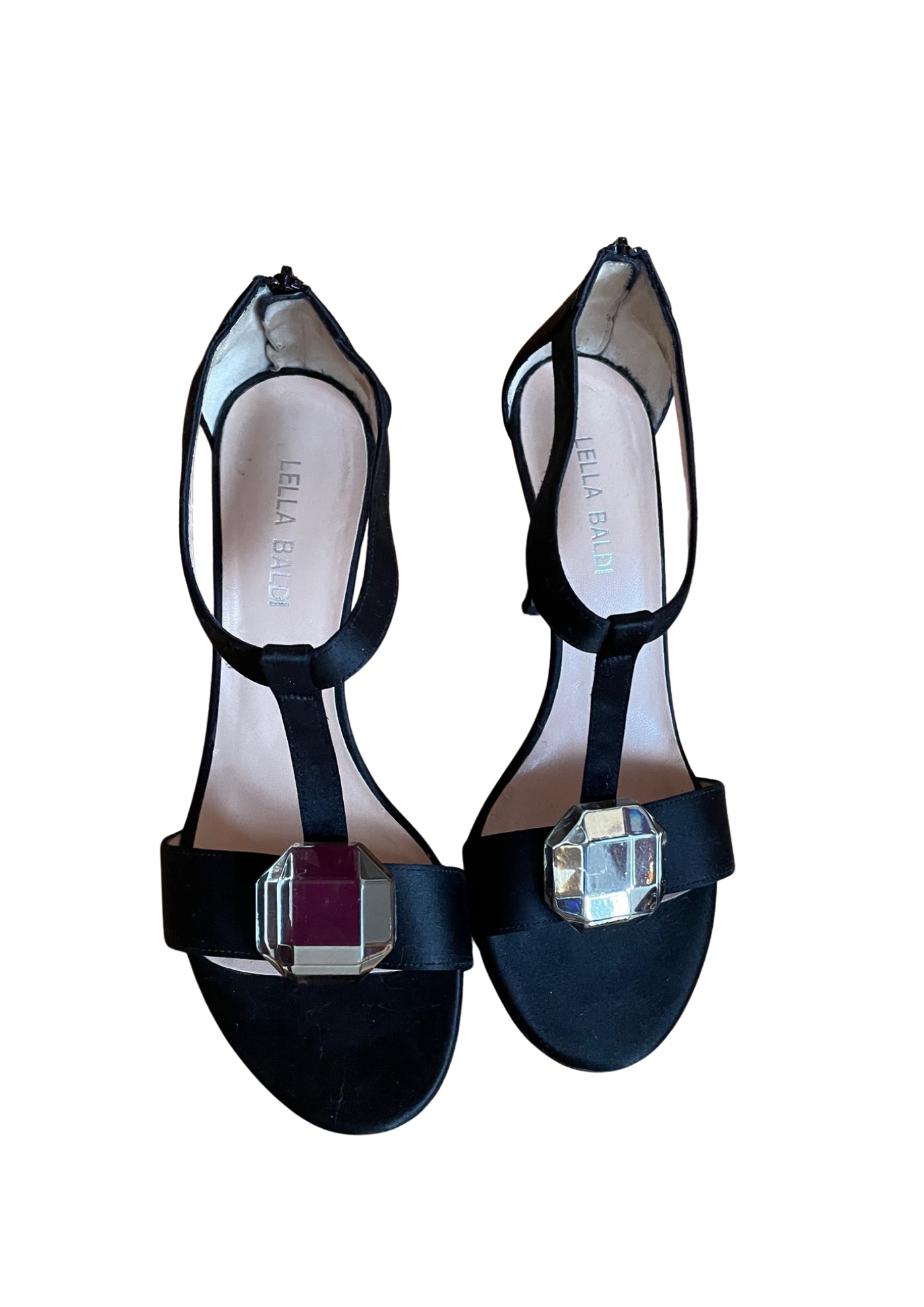 🖤 Sandales Noires à Talons – Élégance Italienne Pointure 37