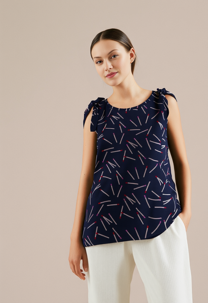 💥 Top imprimé graphique Taille 36 💥