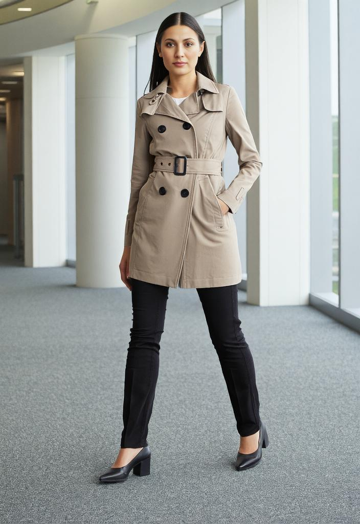 🧥 Trench-coat beige Taille 36 (Neuf) 🧥
