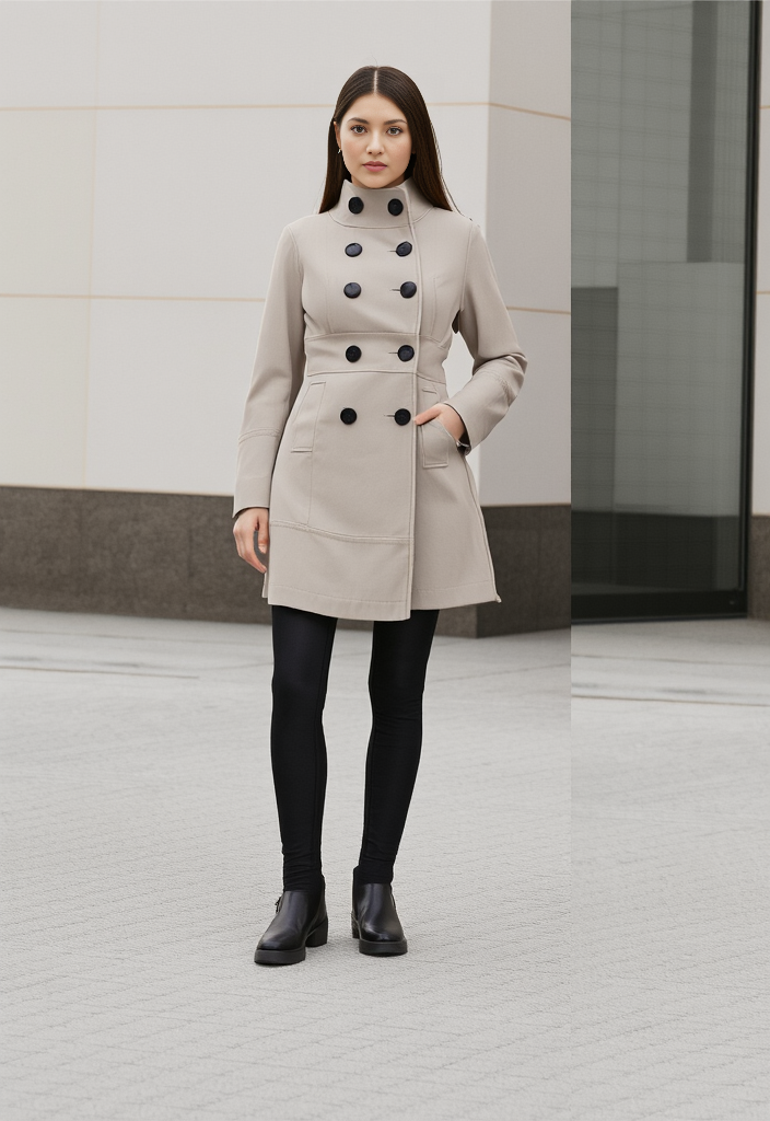 🧥 Élégant trench-coat beige Taille 36 🧥