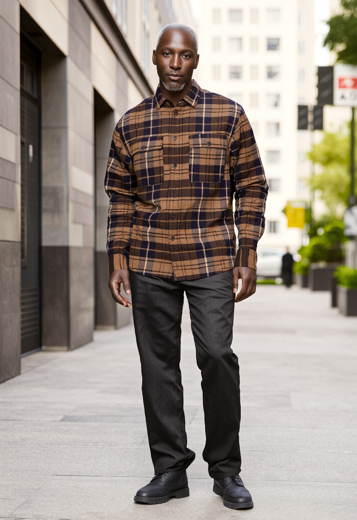 🧥 Veste chemise à carreaux doublée Taille M 🧥