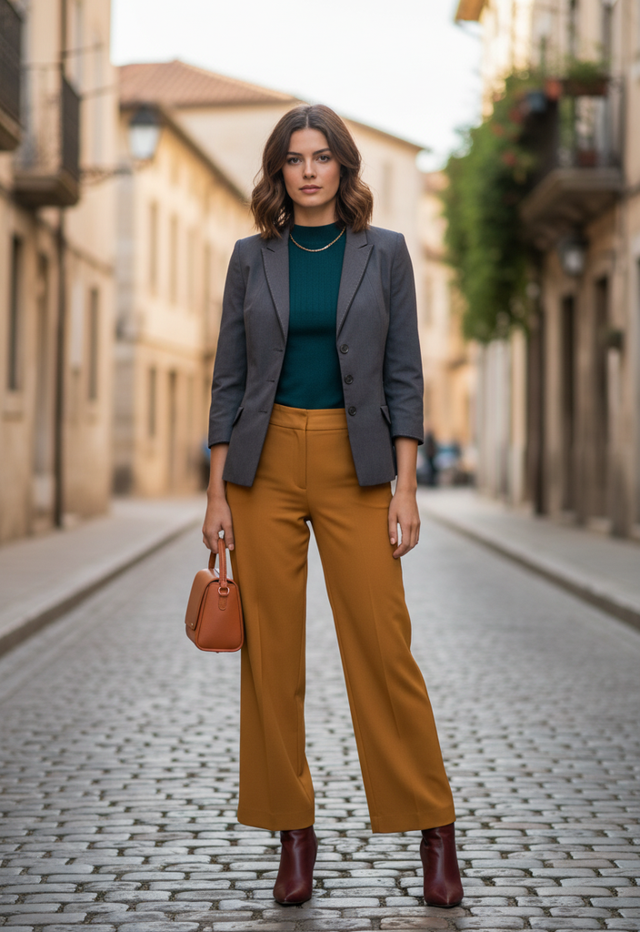 🖤 Veste tailleur grise – Élégance intemporelle Taille 36  👩💼