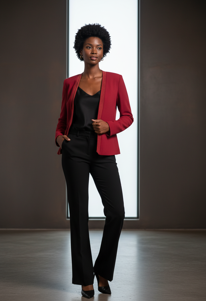 🧥 Veste rouge chic Taille 38 🧥