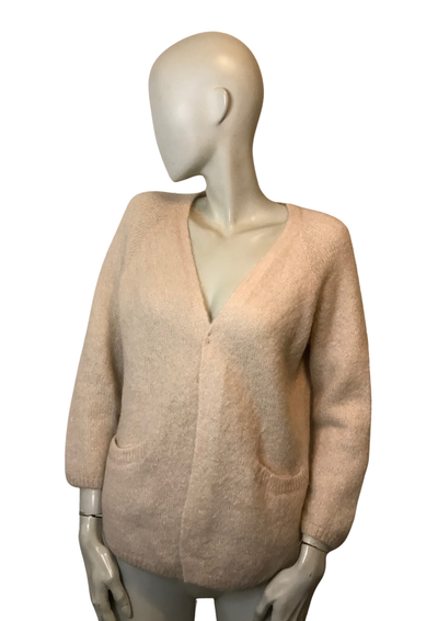 Gilet pailleté en mohair mélangé Taille 42