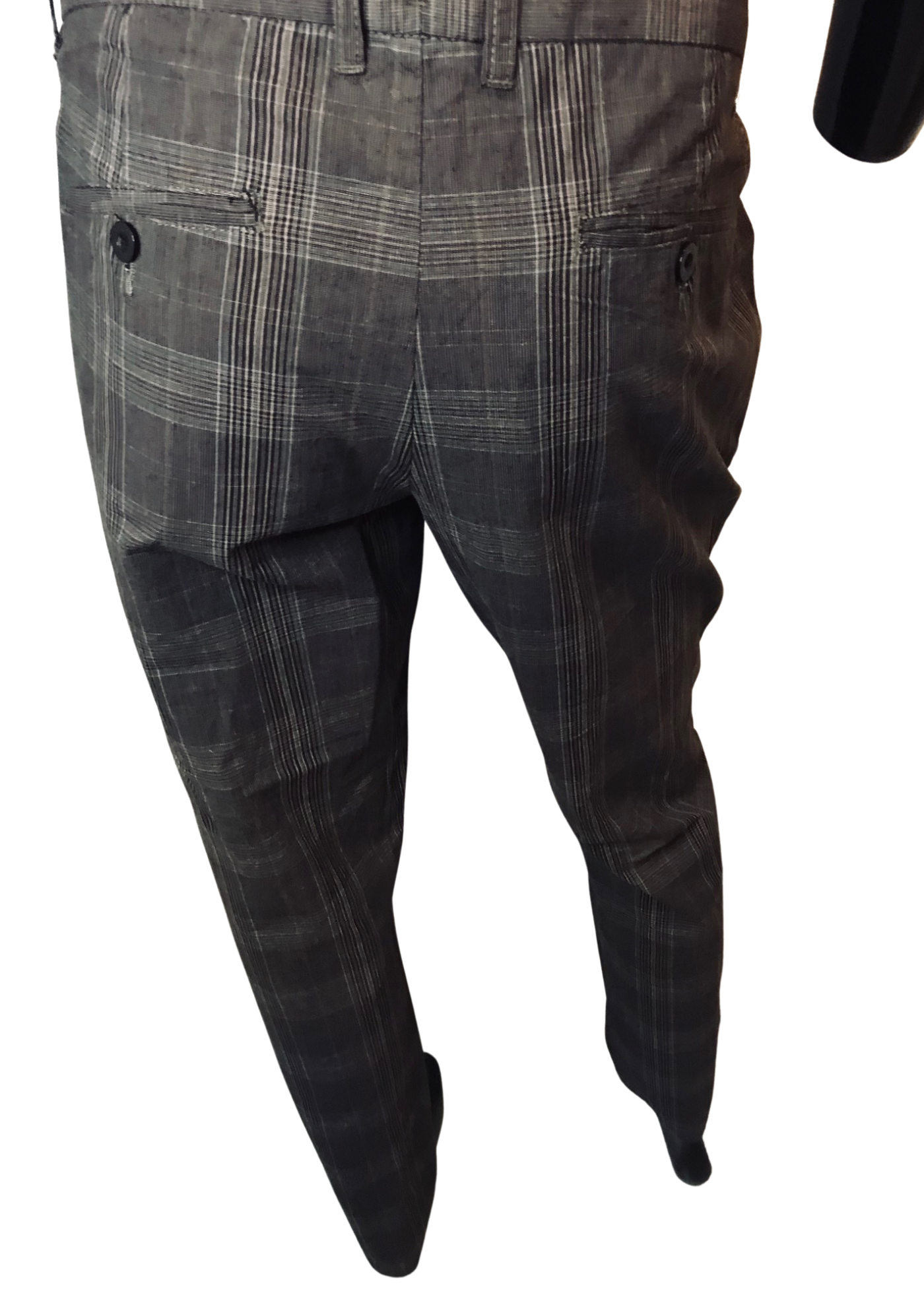 🖤 Pantalon à carreaux Taille 46 👔
