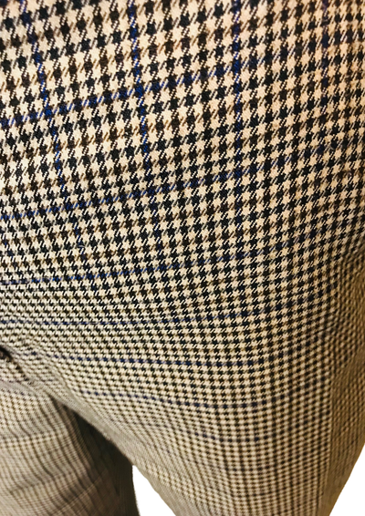 👜 Pantalon à motif Prince de Galles Taille 34 👜