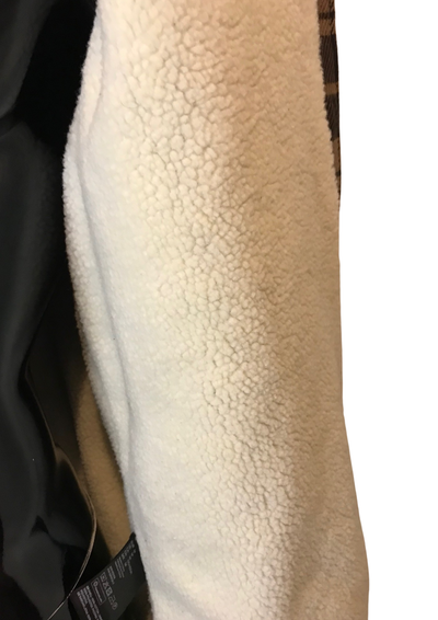 🧥 Veste chemise à carreaux doublée Taille M 🧥