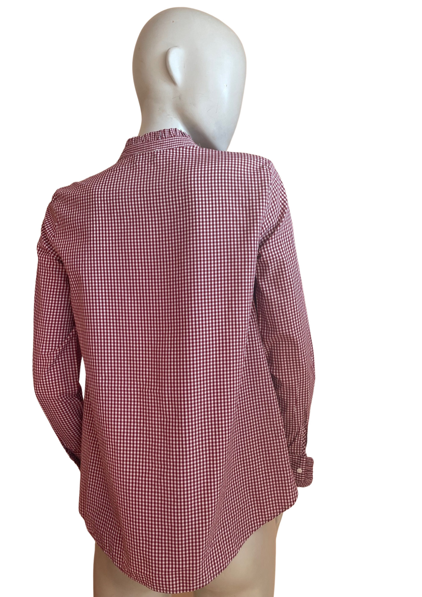 🌟 Chemise à carreaux rouge Taille 34 🌟