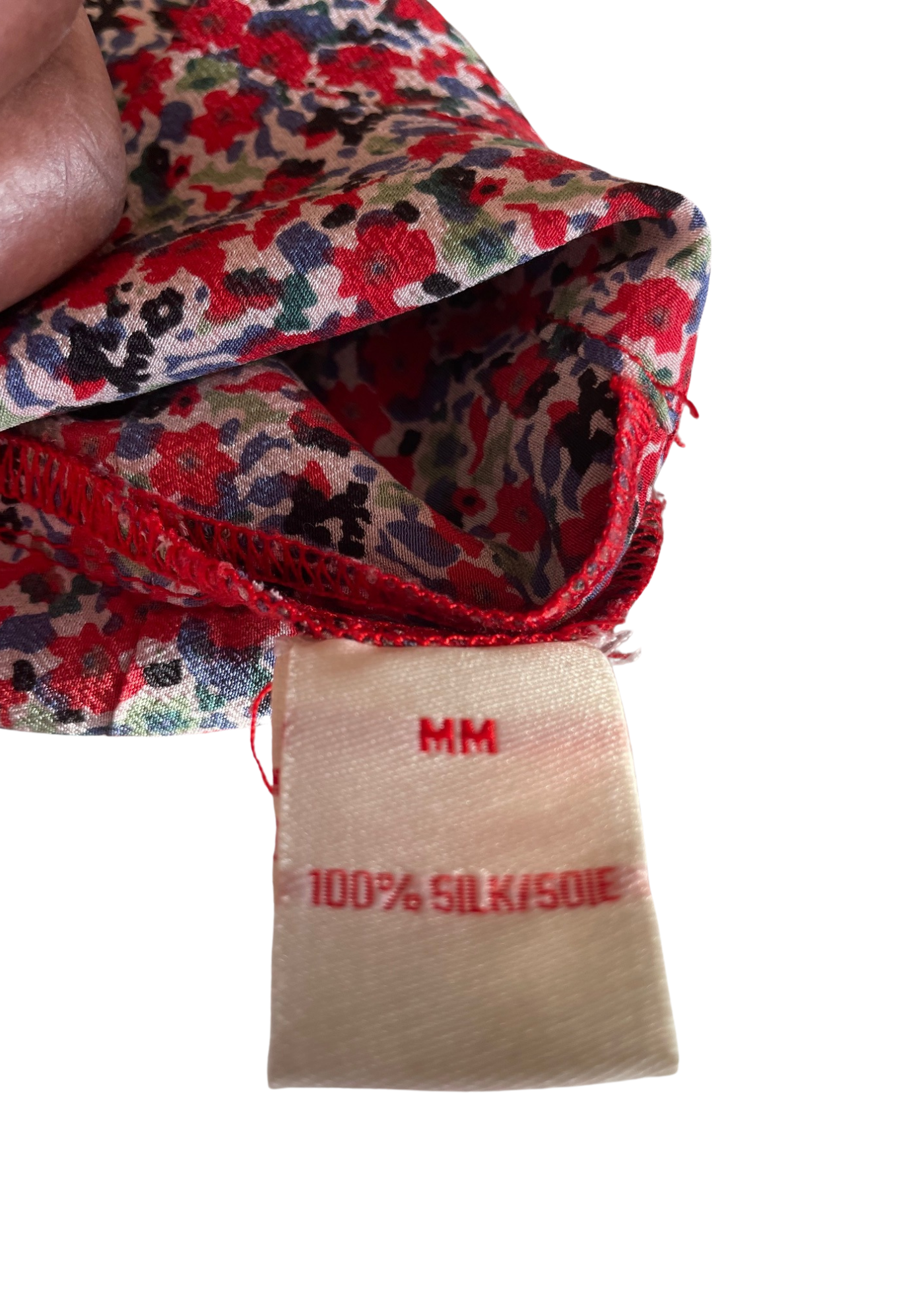 🌺 Jupe en soie fleurie Taille 38 🌺